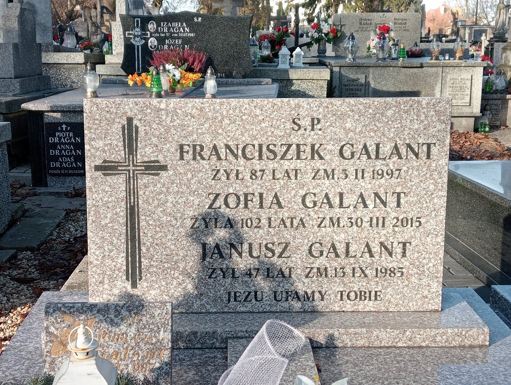 Tomasz Galant 1987 Sandomierz św.Pawła - Grobonet - Wyszukiwarka osób pochowanych